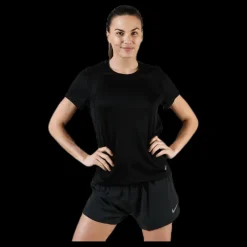 Nike SS Run Top Black Svart Discount
