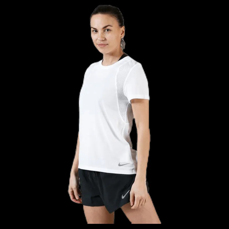 Sale Nike SS Run Top White Vit