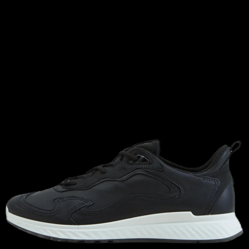 Online ECCO ST.1 Laced Shoes Black Svart