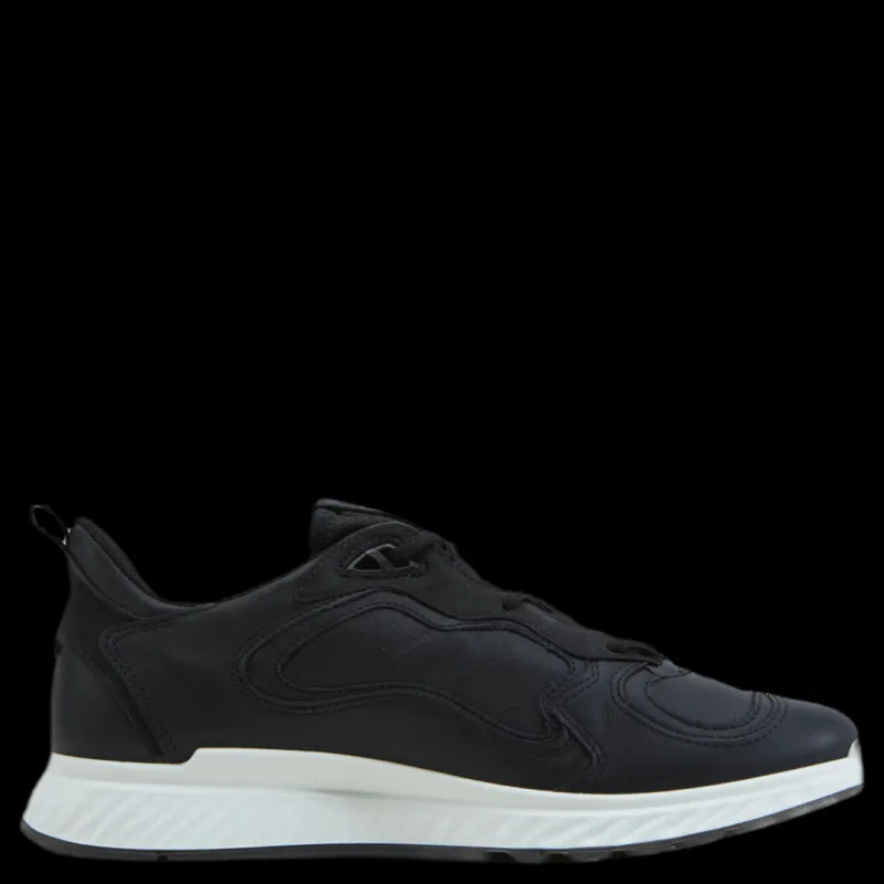 Online ECCO ST.1 Laced Shoes Black Svart