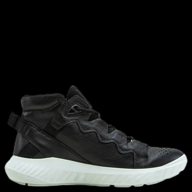 New ECCO ST.1 Lite Ankle Boot Black Svart