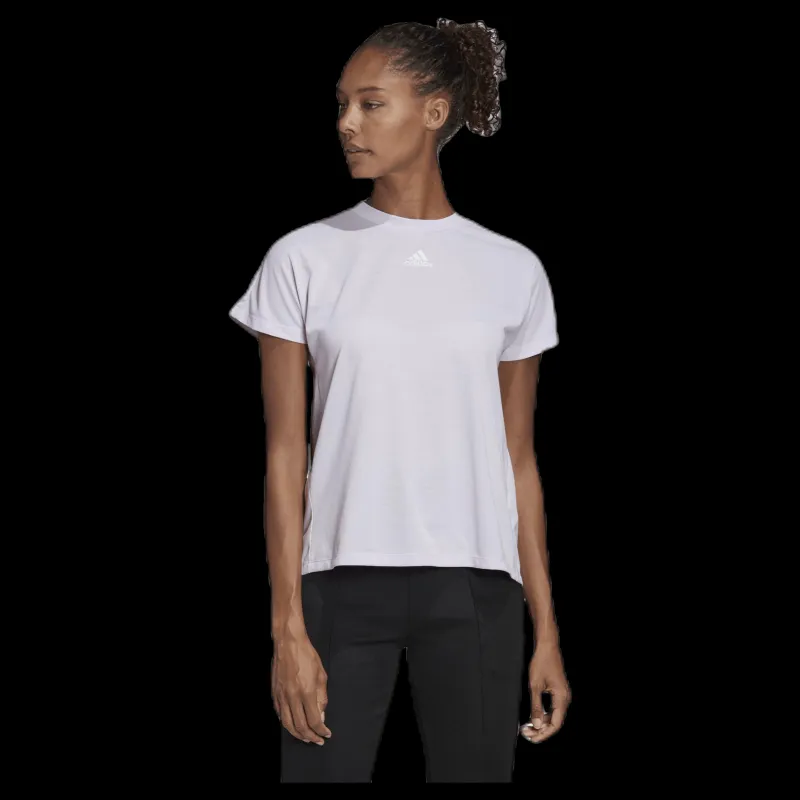 adidas St Tee Purple Vit Discount