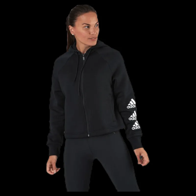 Hot adidas Stacked Fz Hd Black Svart