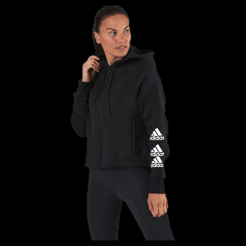 Hot adidas Stacked Fz Hd Black Svart