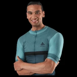 Outlet Odlo Stand-up collar Zeroweight Patterned Mönstrad