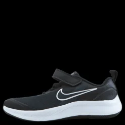 Nike Star Runner 3 Little Kids' Shoes BLACK/DK SMOKE GREY-DK SMOKE GREY Svart Discount