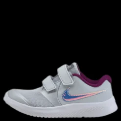 Nike Star Runner 2 TD Kids Grey Vit Outlet