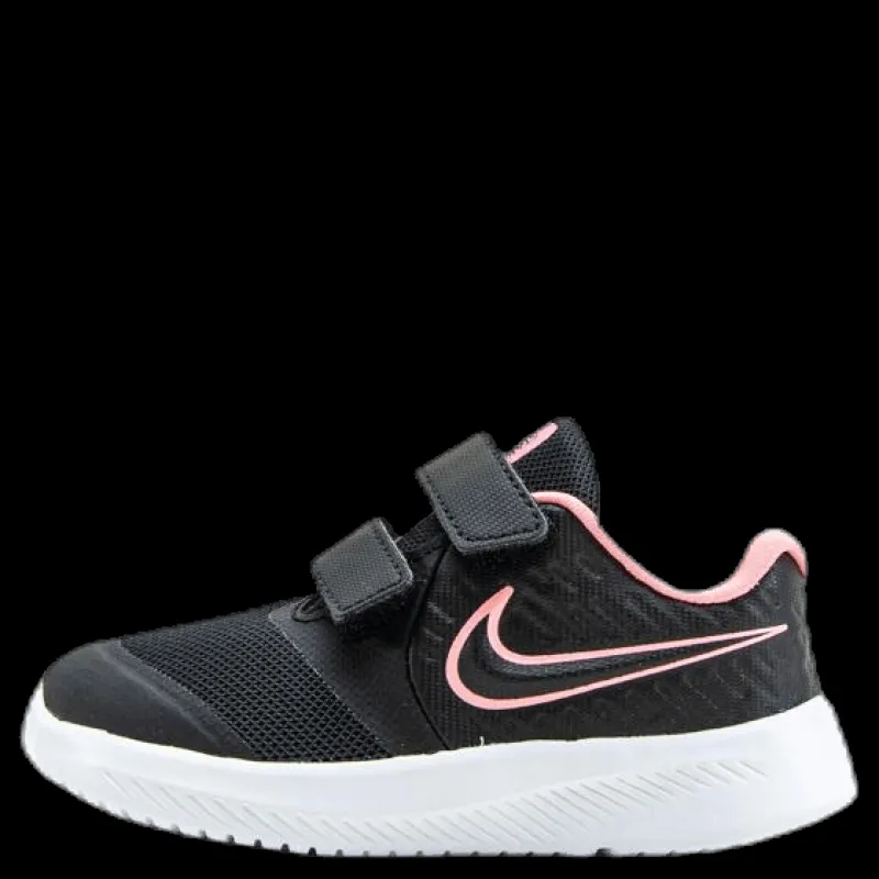 New Nike Star Runner 2 TD Pink/Black Svart