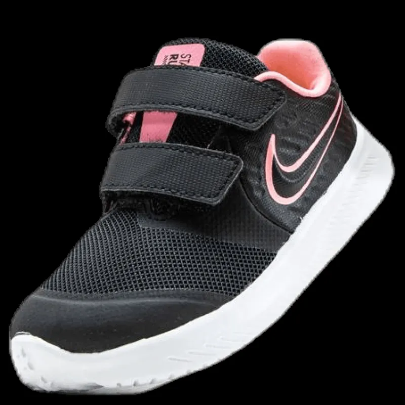 New Nike Star Runner 2 TD Pink/Black Svart