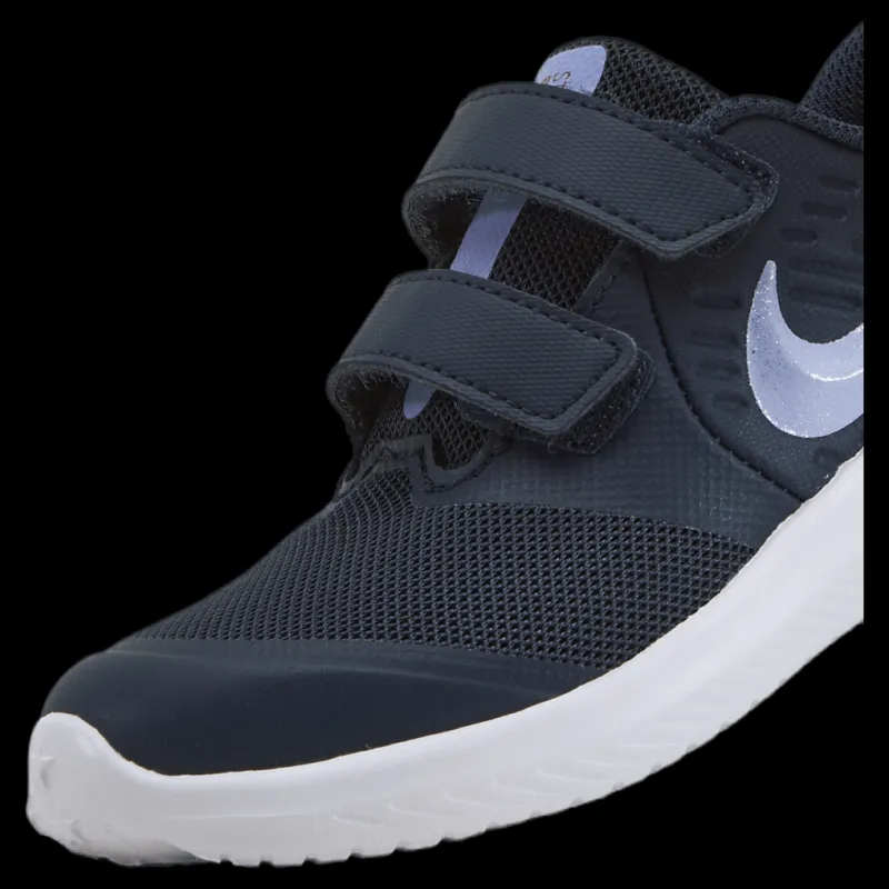 Best Nike Star Runner 2 Tdv Thunder Blue/purple Pulse-fire Blå