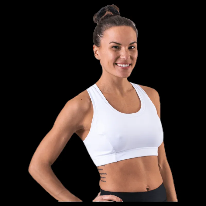 New BLACC Star Sports Bra White Vit
