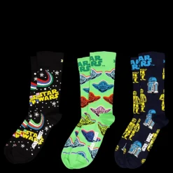 Hot Happy Socks Star Wars™ 3-pack Gift Set Black Svart
