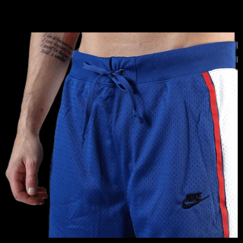 Clearance Nike Statement Mesh Stretch Short Blue/White Flerfärgad