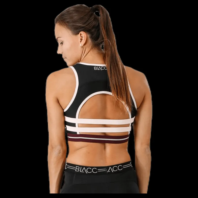 BLACC Step Sports Bra Pink/White/Black Rosa, Vit och Svart Best