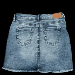New Kids Only Stephania Panel Dnm Skirt Blue Blå