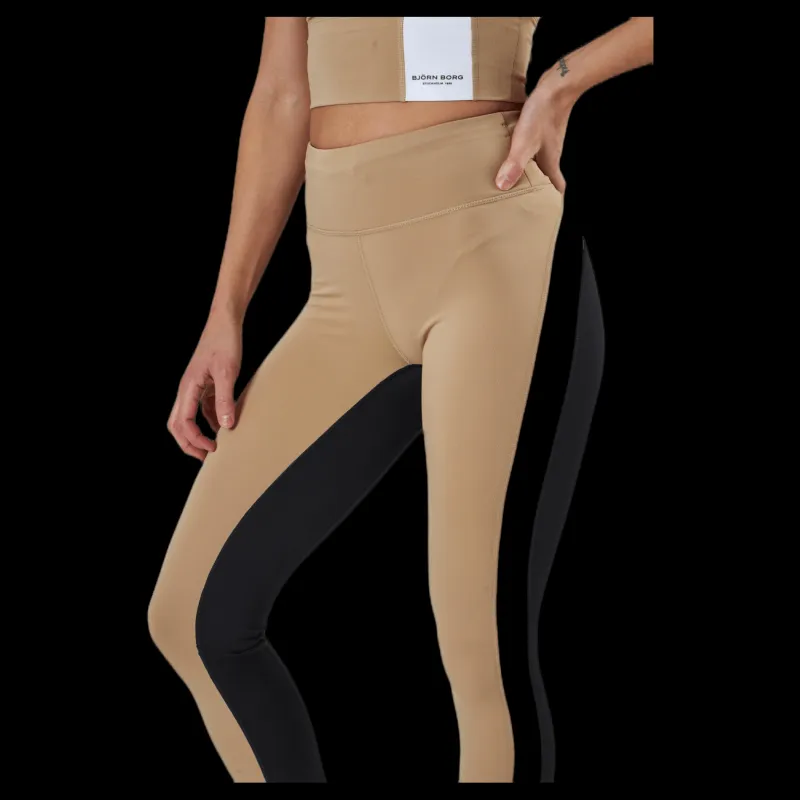 Outlet Björn Borg Sthlm High Waist Tight Beige