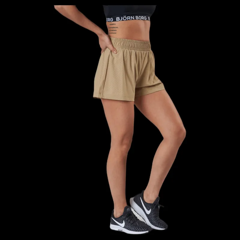 Online Björn Borg Sthlm Loose Shorts Beige