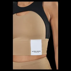 Björn Borg Sthlm Overlap Crop Top Beige