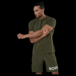 Björn Borg Sthlm Training Tee Green Grön Discount