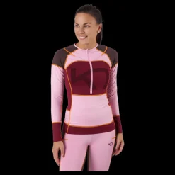 Kari Traa Stil Half-Zip Prism Rosa Hot