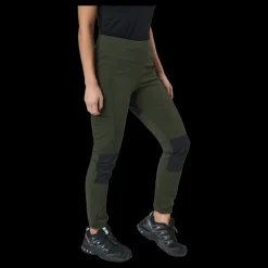 Discount Tuxer Stina Tights Dark Olive Svart