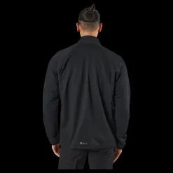 Discount adidas Stmnt 1/4 Zip Black Svart