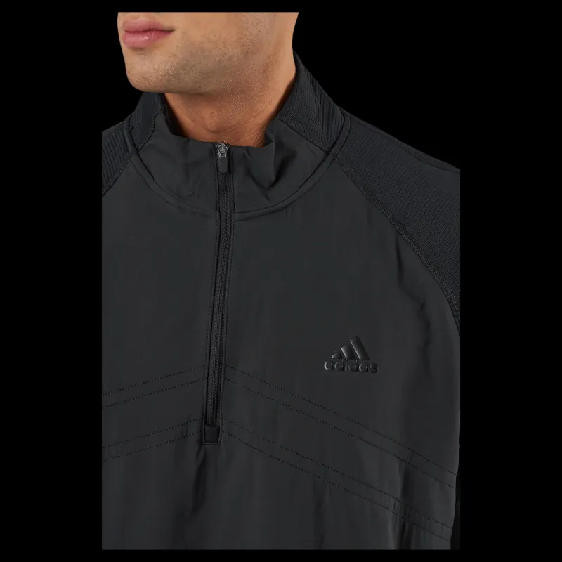 Discount adidas Stmnt 1/4 Zip Black Svart