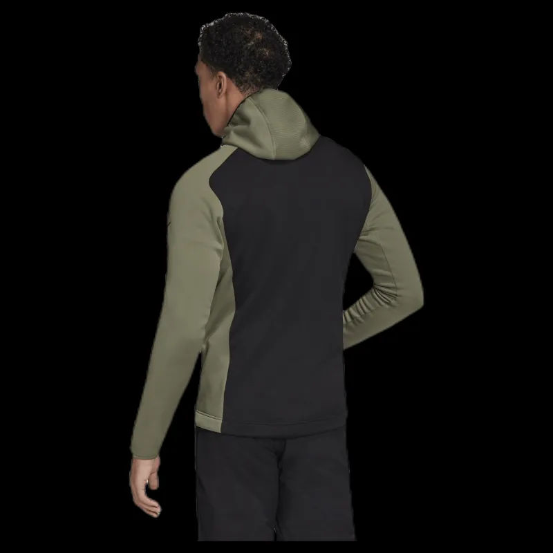 Discount adidas Stockh Ho Fl Jacket Black/Green Svart och Grön