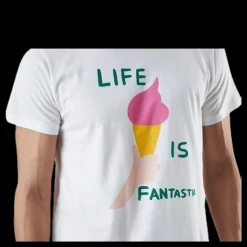 Dedicated Stockholm Life Is Fantastic White Vit Hot