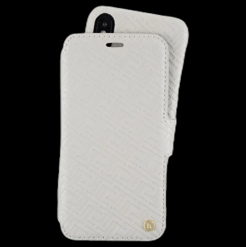 Holdit Stockholm Wallet Case Magnet iPhone X/XS Grey Grå Sale