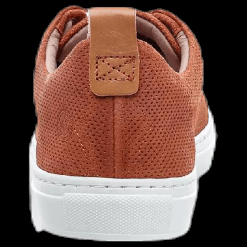 Sneaky Steve Stoked Low Suede Orange Clearance