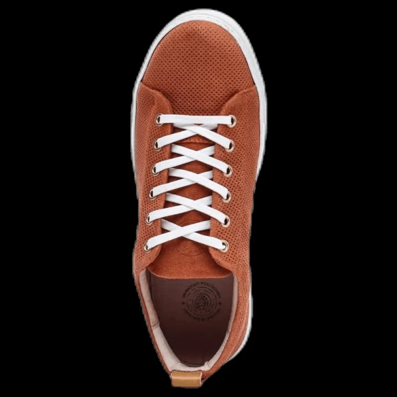 Sneaky Steve Stoked Low Suede Orange Clearance