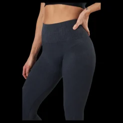BLACC Stonewash Seamless Leggings Black/Grey Svart och Grå