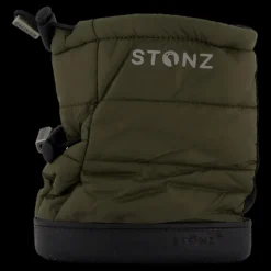 Sale Stonz Toddler Puffer Booties Green Grön