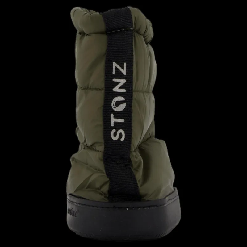 Sale Stonz Toddler Puffer Booties Green Grön