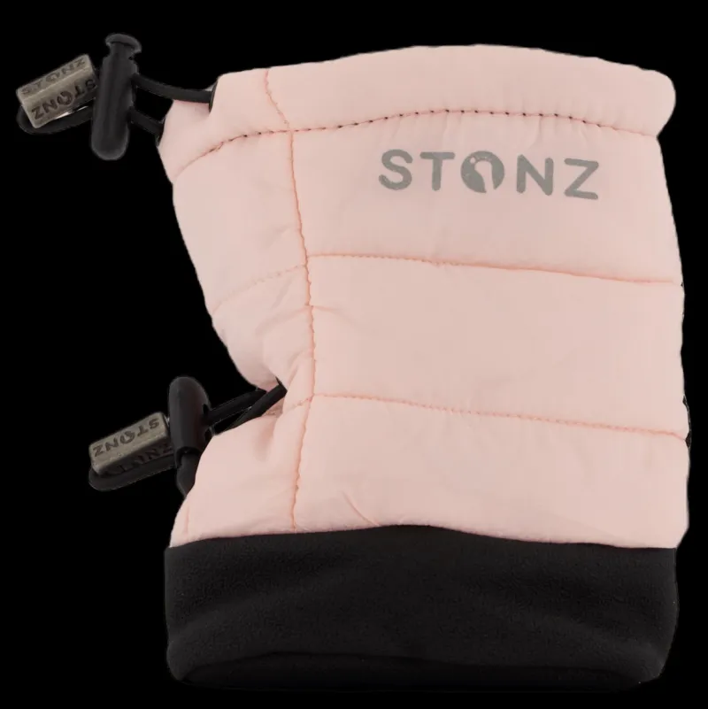 Outlet Stonz Toddler Puffer Booties Pink Rosa