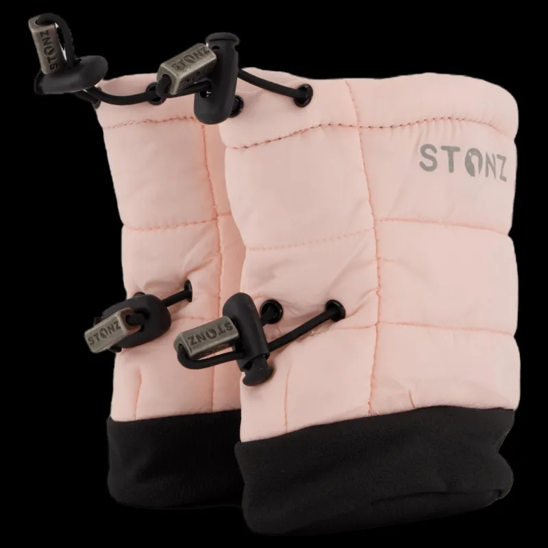 Outlet Stonz Toddler Puffer Booties Pink Rosa