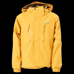 ISBJÖRN Of Sweden Storm Hardshell Jacket Kids Saffron Gul