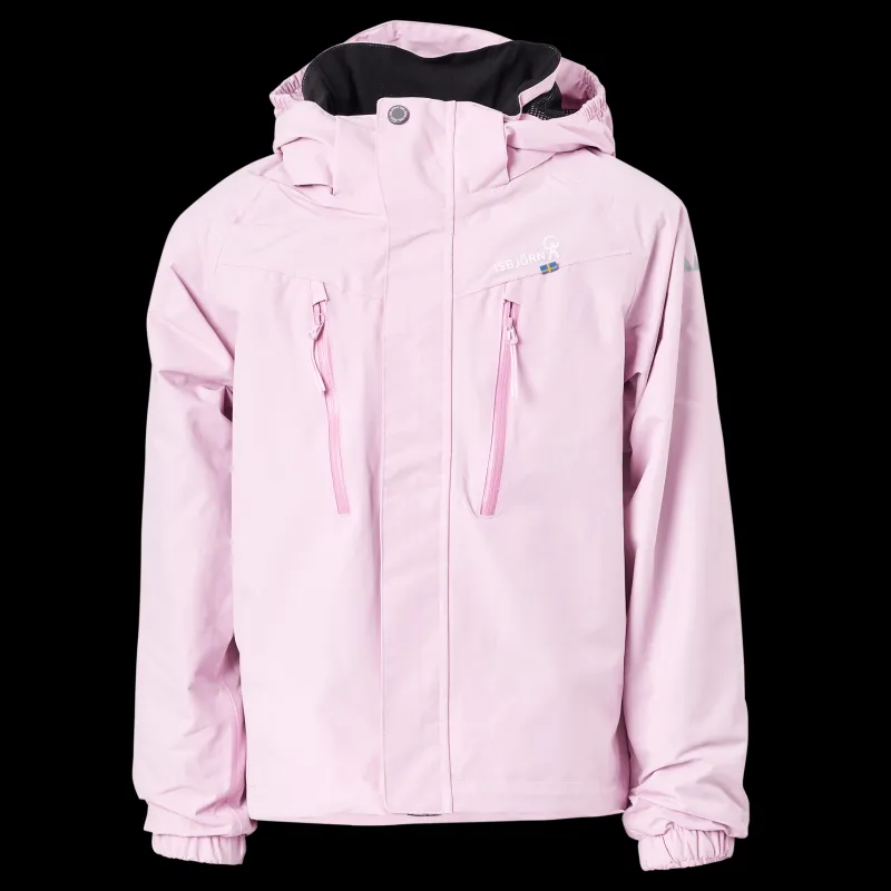 Clearance ISBJÖRN Of Sweden Storm Hardshell Jacket Kids Frostpink Rosa