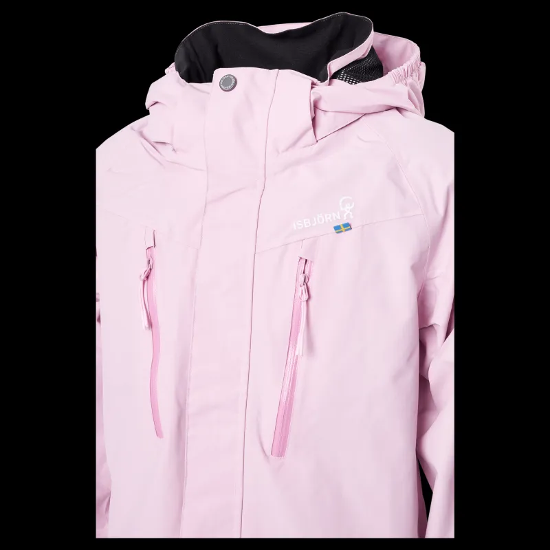 Clearance ISBJÖRN Of Sweden Storm Hardshell Jacket Kids Frostpink Rosa