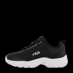 Fila Strada Low Wmn Black Svart Outlet