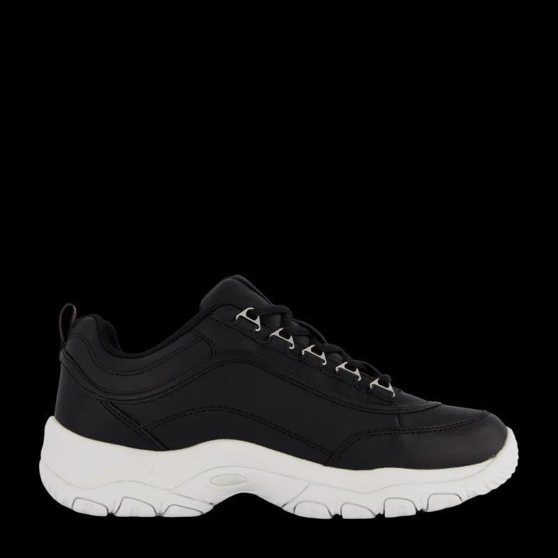 Fila Strada Low Wmn Black Svart Outlet