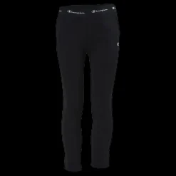 Discount Champion Straight Hem Pants Junior Black Svart