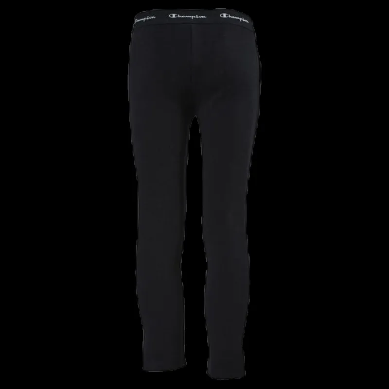 Discount Champion Straight Hem Pants Junior Black Svart