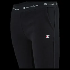 Discount Champion Straight Hem Pants Junior Black Svart