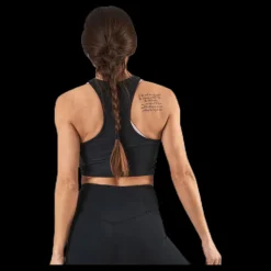 Hot Under Armour Streaker 2.0 Run Crop Top Black Svart