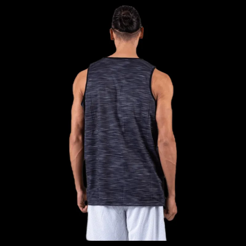 Spalding Street Reversible Tank Top Black/Grey Svart och Grå