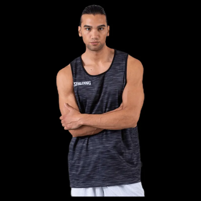 Spalding Street Reversible Tank Top Black/Grey Svart och Grå