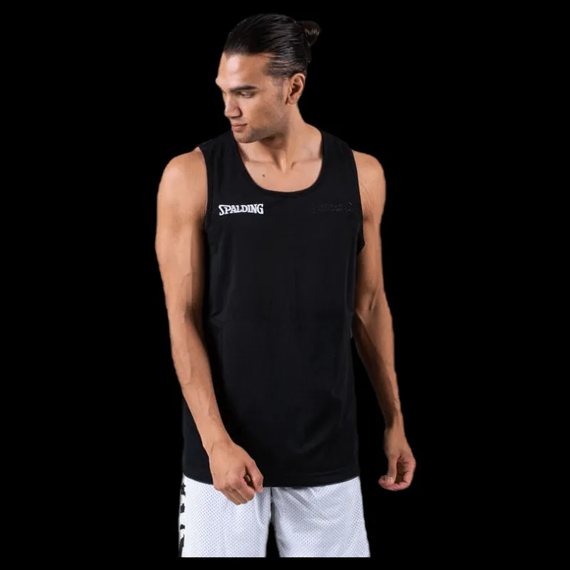 Spalding Street Reversible Tank Top Black/Grey Svart och Grå