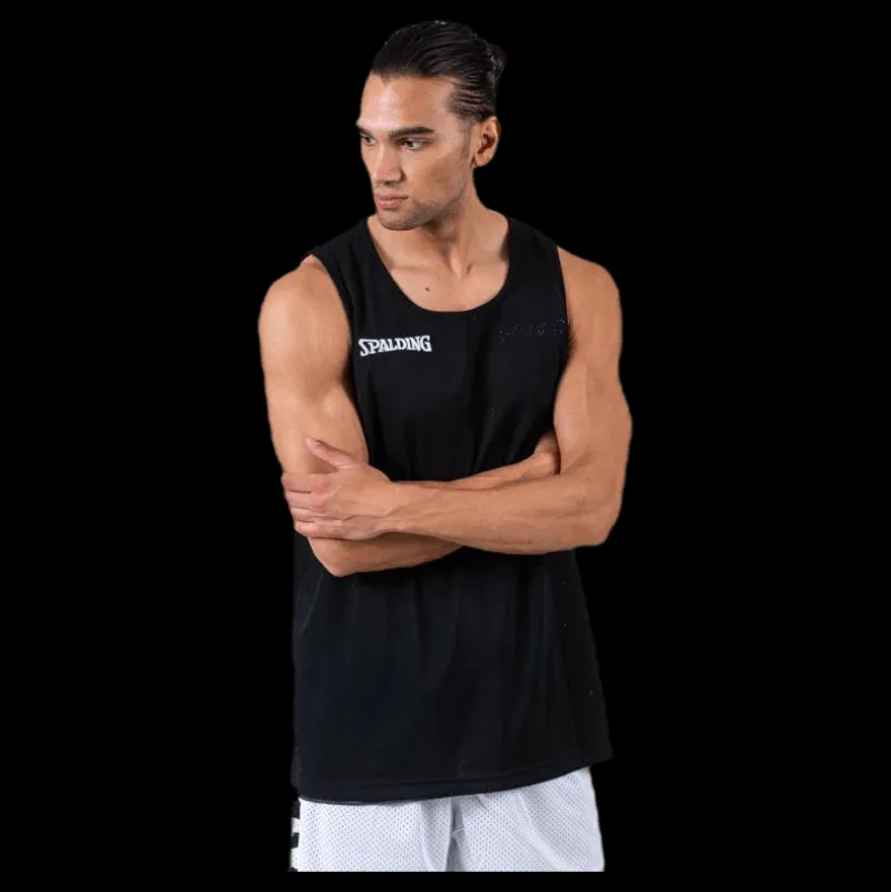Spalding Street Reversible Tank Top Black/Grey Svart och Grå
